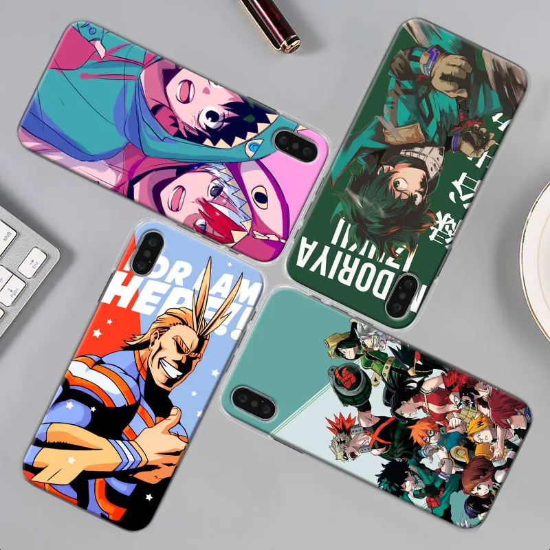 Чехол для телефона Boku no Hero Academy для Apple iPhone X XR 7 8 Plus 6 6s Plus XS MAX 11 Pro Max SE чехол для телефона Coque