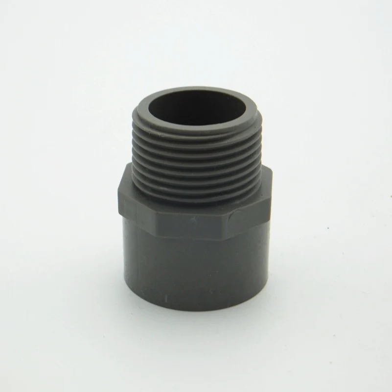 50 мм ID x 1-1/2 &quotBSP папа ПВХ труба Соединительная адаптер соединитель воды для