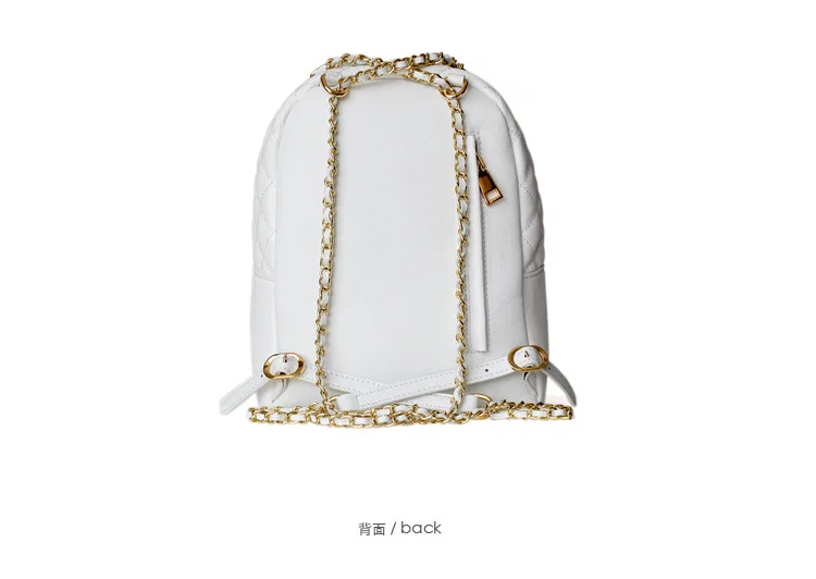 Модный Стеганый рюкзак Camelia из натуральной кожи | Багаж и сумки