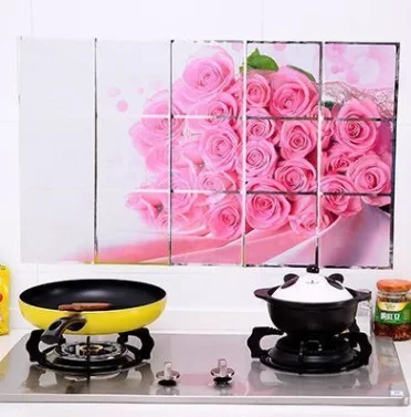 Шт. 1 шт. ПВХ масляная наклейка домашняя кухня фольга плита Шкаф водостойкая s клей