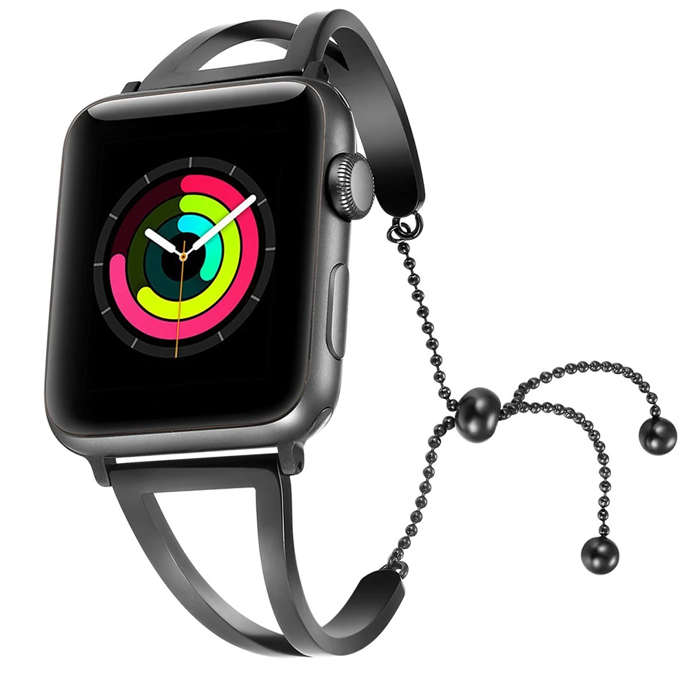 Летние женские часы для девочек браслет Apple Watch полосы 38 мм/42 мм модный