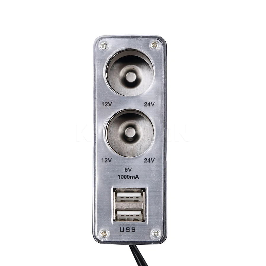 Sikeo 12 В двойной USB порт 2 полосная Автоматическая розетка для автомобильного
