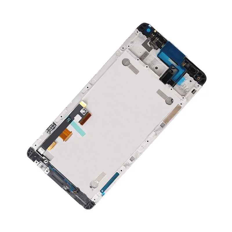 Для htc One Max ЖК-дисплей с сенсорным экраном+ рамка для htc One Max экран дигитайзер сборка
