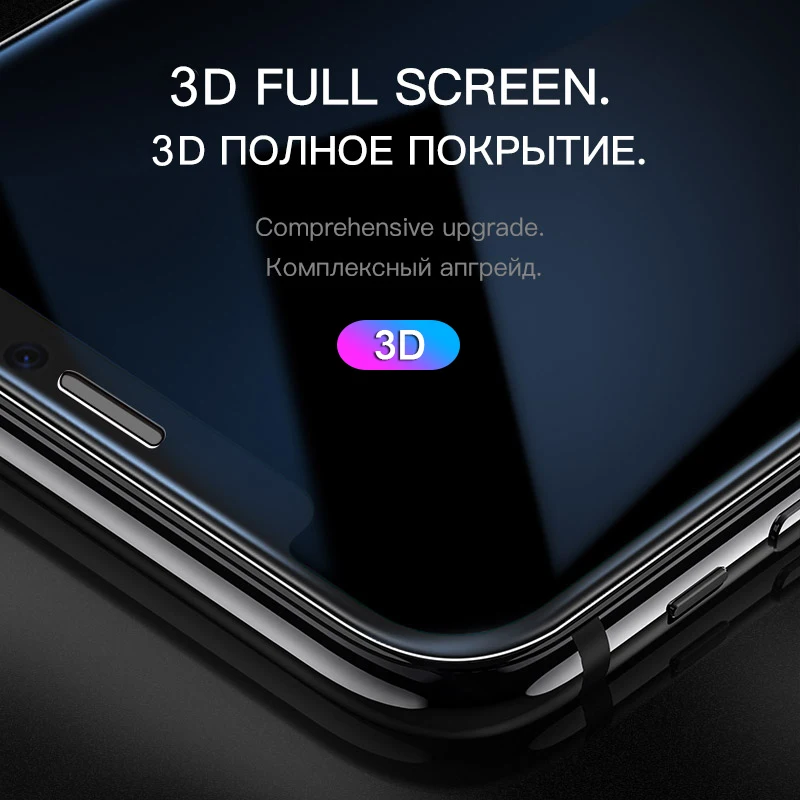 HOCO для Apple iPhone X 10 Full HD закаленное Стекло фильм Экран протектор Защитная 0 2 мм 3D