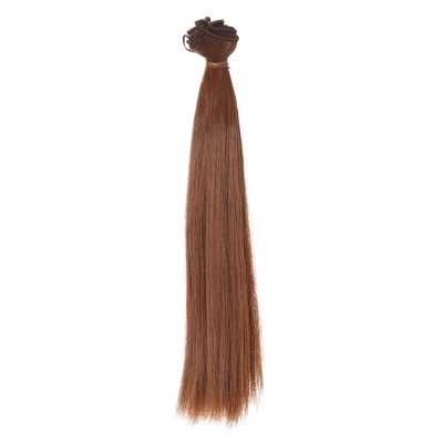 Color 11 1 шт. волосы refires bjd волосы 25 см* 100 см черный розовый коричневый хаки белый серый цвет длинный парик с прямыми волосами для 1/3 1/4 BJD diy - Цвет: Color 11