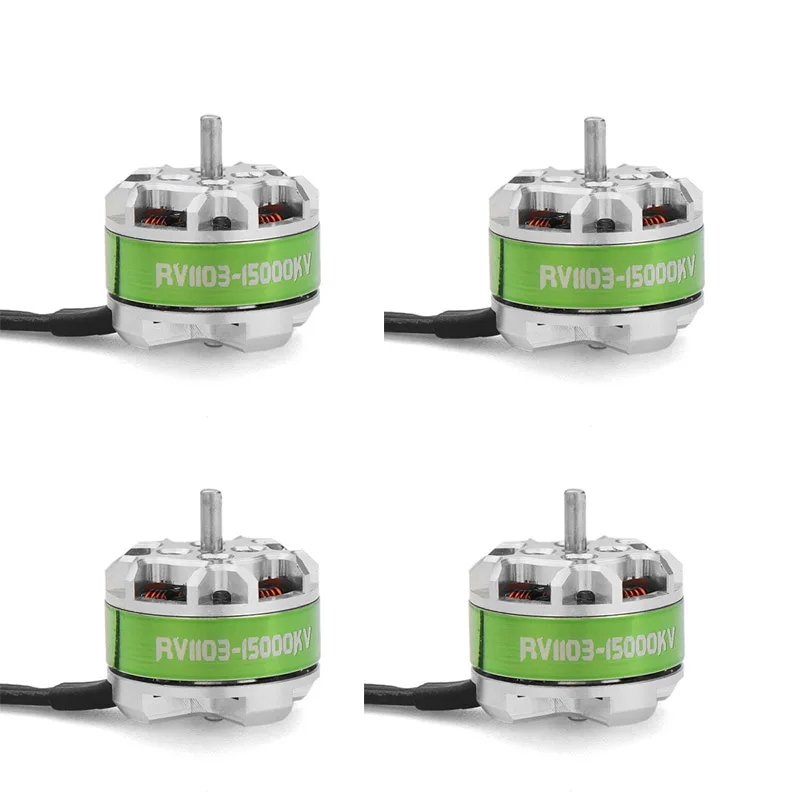 Aokfly rv1103 1103 8000kv 15000kv 1-3 S бесщеточный Двигатель черный для 80-100 мм RC Камера Drone