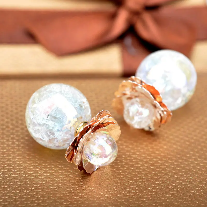 2016 горячая распродажа весна стиль жемчужные серьги скор анти трещины