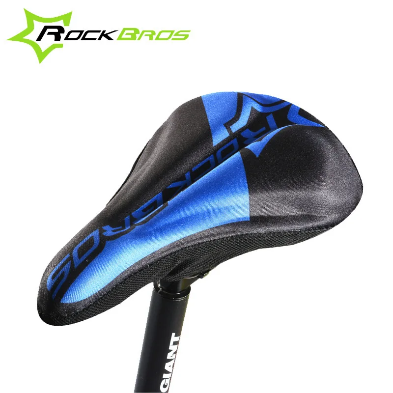 ROCKBROS седла велосипеда сиденья Велоспорт Мат Удобная подушка мягкая обложка для