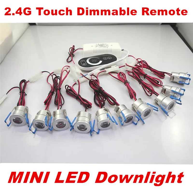 Диммируемые светодиодные лампы 3 Вт + драйвер затемнения светодиодов Сенсорный