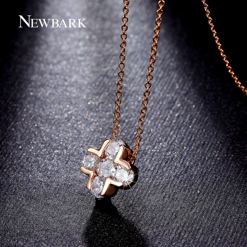 &quotNewbark&quot: ожерелье дизайн классический крест 5 шт. 18 К розовое золото|designer