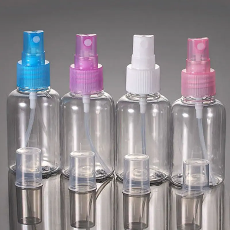 Новинка 2 шт прозрачная пустая бутылка с пульверизатором для путешествий 75 мл