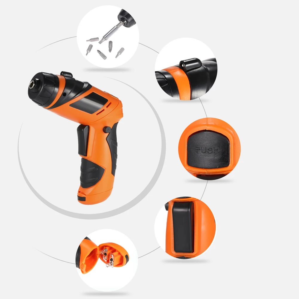 Электрическая отвертка 6 В беспроводная дрель мини беспроводной силовой привод