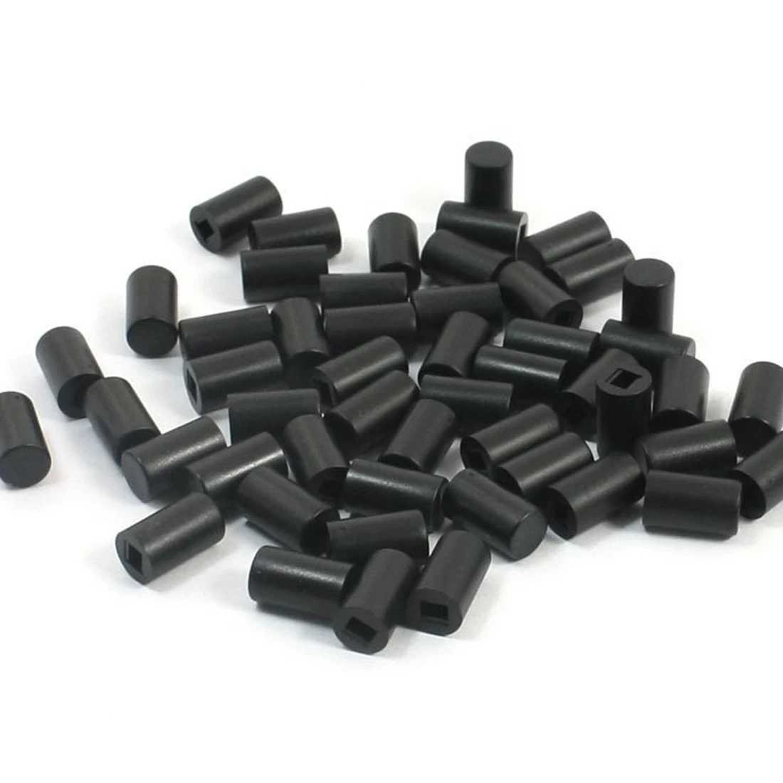 50Pcs Micro Tactile Pushbutton Switch Cap Cover Protector Black 6x10mm | Обустройство дома
