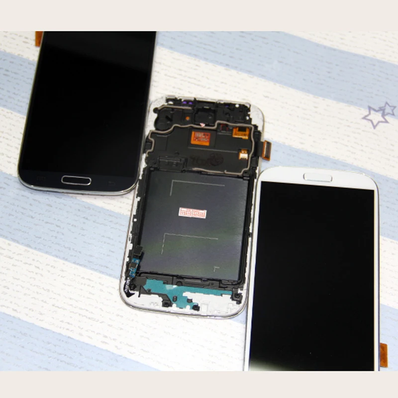 I9505 i9500 lcd для SAMSUNG GALAXY S4 i9505 ЖК дисплей сенсорный экран дигитайзер полная сборка