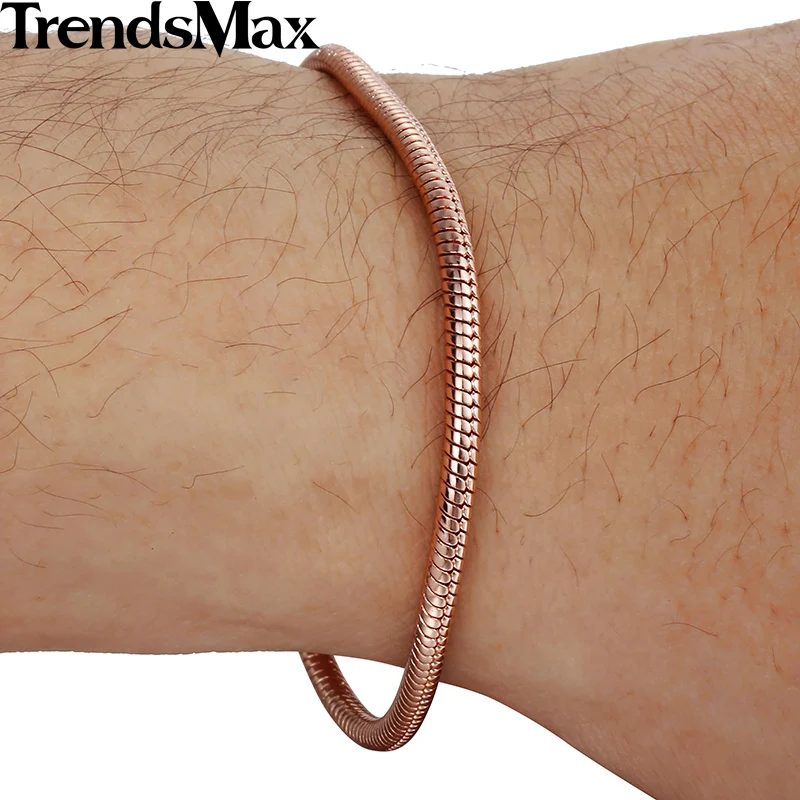 Браслет из змеиной кости 2 мм 18 20 см подарочное ювелирное изделие GB250|jewelry fake|jewelry