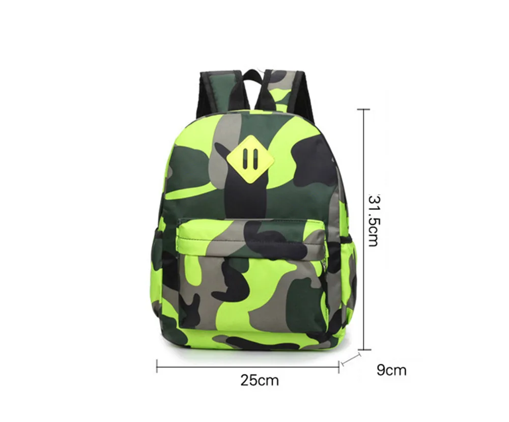 Hot Sale Camouflage Children Backpacks Kindergarten Backpack School Students Printing Rucksack Kids Book Bag School Bags