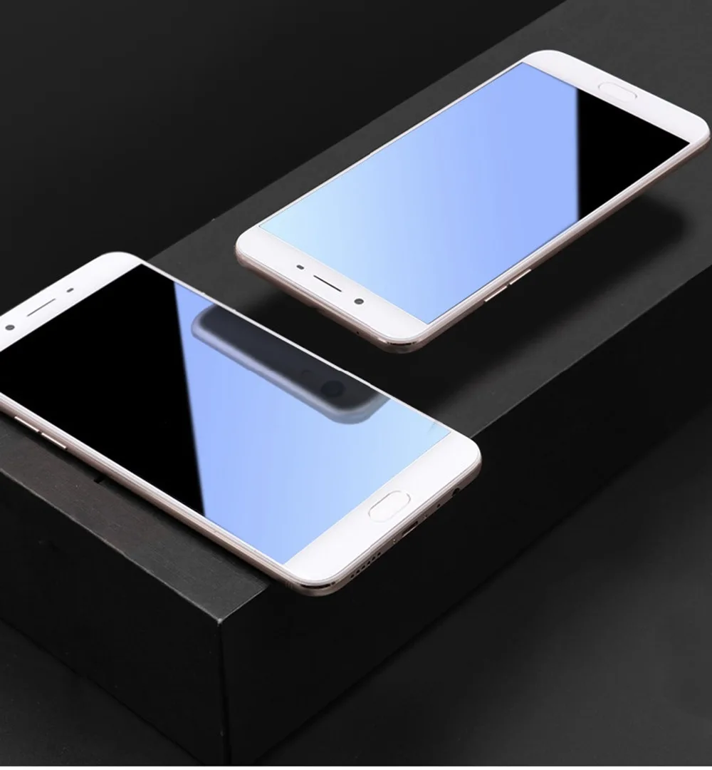 Черное закаленное стекло с полным покрытием для Sharp Aquos S2/5 5 дюйма защитная пленка