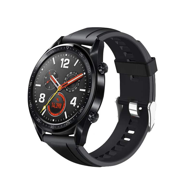 Двухцветный ремешок для наручных часов Huawei Watch GT Active/элегантный спортивный Honor watch