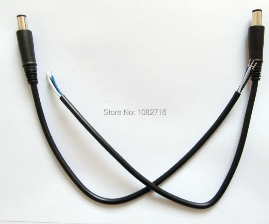 10 шт./Артикул штепсельная вилка постоянного тока 7 4x5 0 мм штыревой разъем шнур для