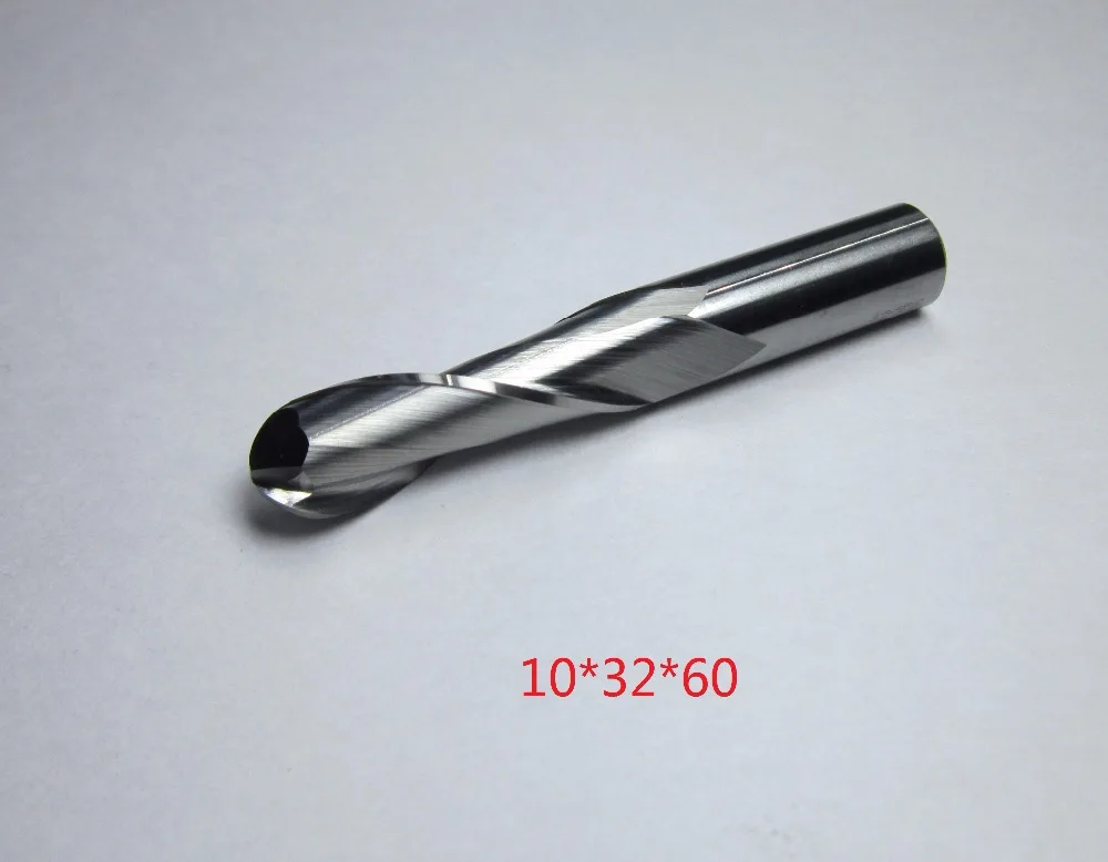 Концевые фрезы из карбида вольфрама для деревообработки диаметр 10 мм общая длина