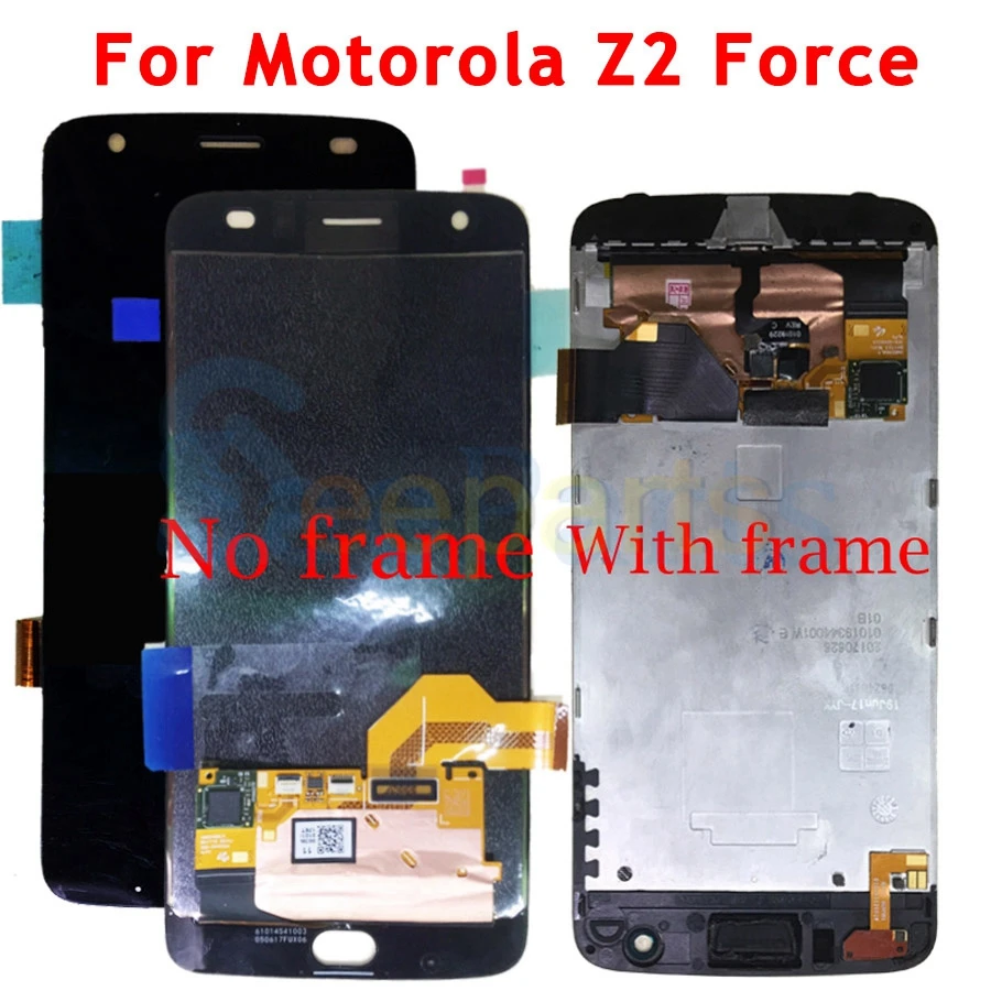 5 &quotдля Motorola Moto Z2 Force LCD дисплей кодирующий преобразователь сенсорного экрана в