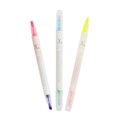 Watercolor Pencils 3 шт./компл. двуглавый фломастеры канцелярские фломастеры новинка набор для рисования милый мультфильм художественные принадлежности для детей - Цвет: Watercolor Pencils