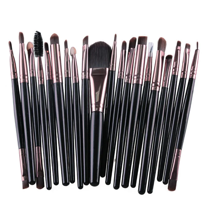 

20Pcs Professional Soft Cosmetics Beauty Make up Brushes Eyebrow Shadow Makeup Brush Set Kit Tools