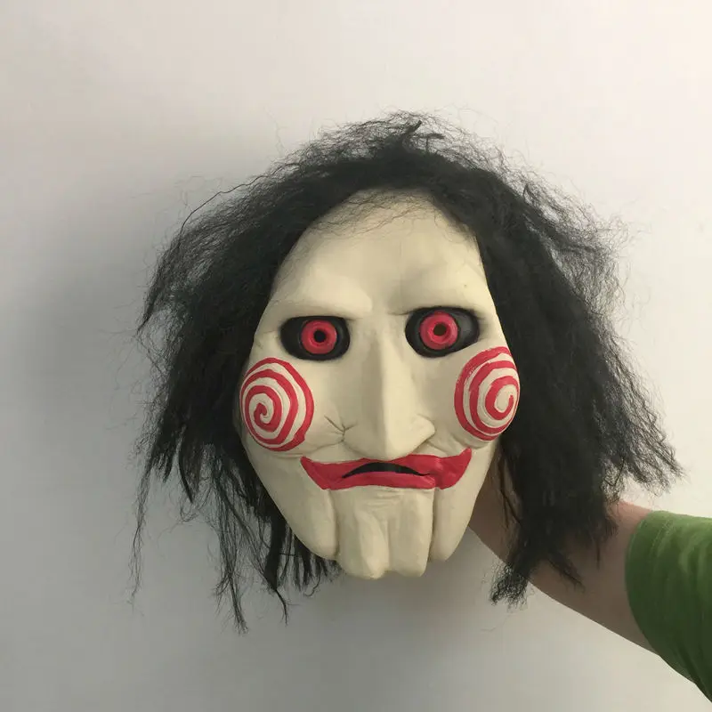 Маска ужасов для Хэллоуина маска из латекса кукол резиновые маскарадные маски
