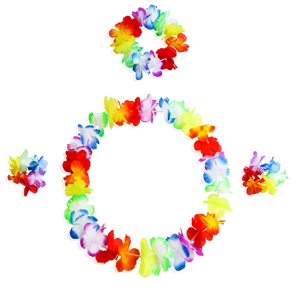 Новинка 4 предмета гирлянда юбка с рисунком травы костюм короткая для танцев 40 см