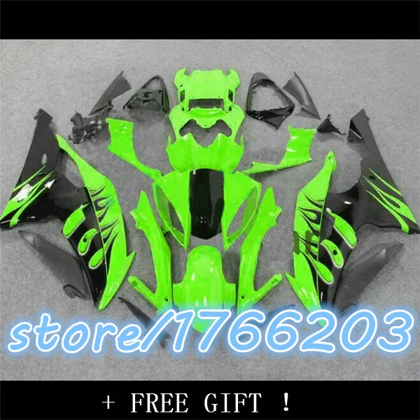 

Обтекатели BBF в виде черного пламени для YZFR6 08 09 10 11 12 14 YZF R6 2008 2014 YZF600