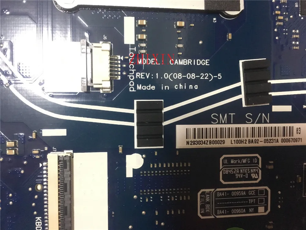 Youru для Samsung R503 неинтегрированная материнская плата портативного компьютера BA92