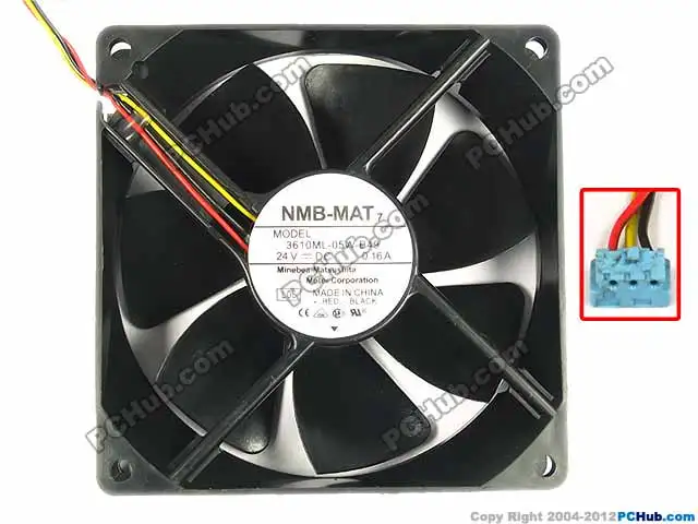 NMB-MAT 3610ML-05W-B49 L05 вентилятор охлаждения сервера постоянный ток 24 В 0 16 А 92x92x25 мм 3