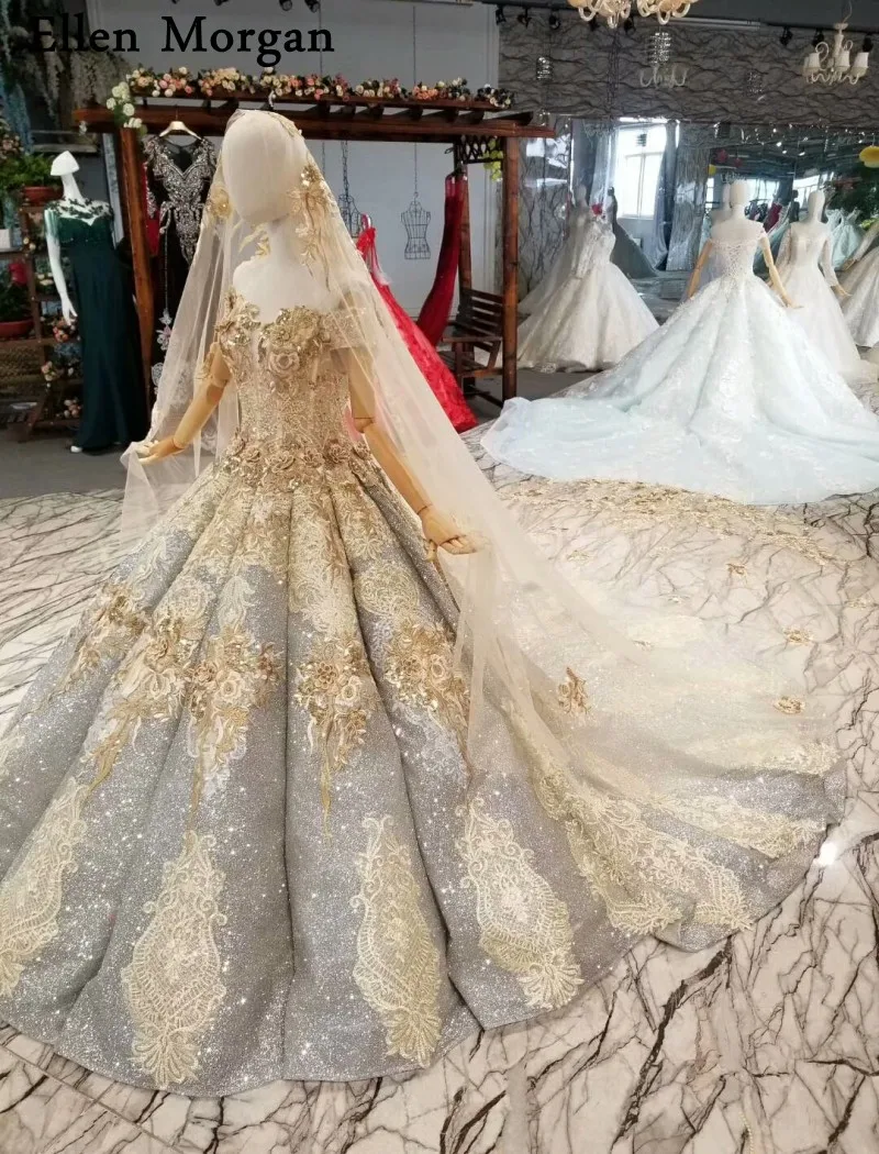 СВЕРКАЮЩИЕ СЕРЕБРЯНЫЕ элегантные кружевные вечерние свадебные платья 2019 3D