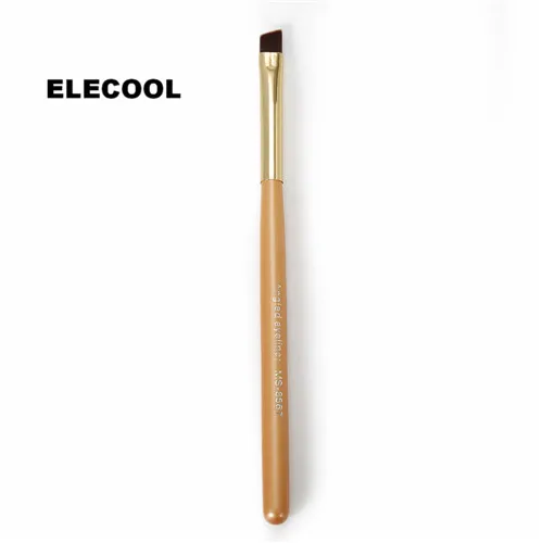 ELECOOL супер мягкие кисти для макияжа бровей с металлической ручкой подводка глаз