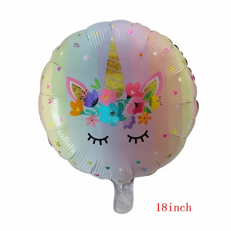 Красный 1pc Unicorn Balloons Engagement Wedding Children's Day Birthday Party Decoration Foil Balloon Unicorn Balloon Party Decoration - Цвет: Красный