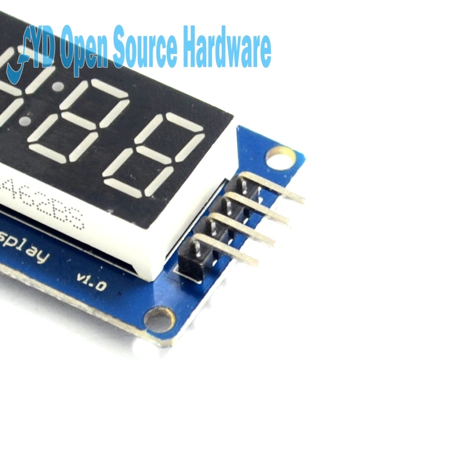 Модуль цифрового дисплея с 4 светодисветодиодный регулируемая яркость блоки