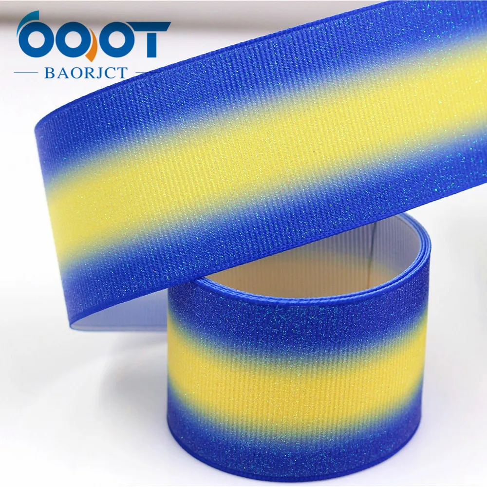 OOOT BAORJCT 181161 38 мм 10 ярдов ленты для вспышки термопечать grosgrain Свадебные аксессуары
