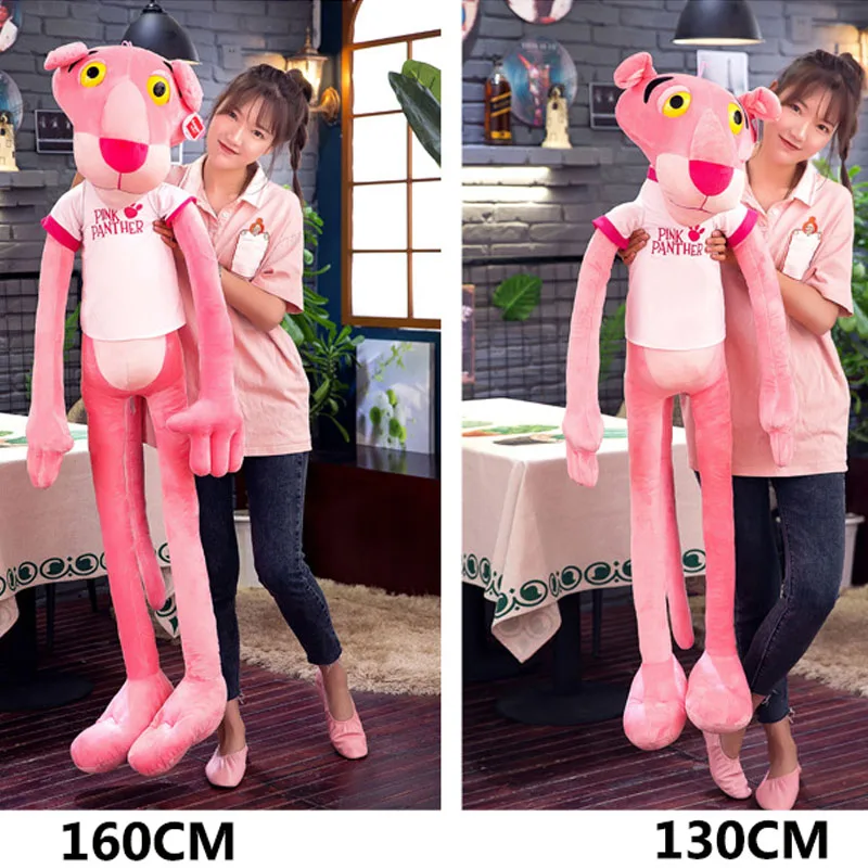 Розовая пантера розовая озорная милые плюшевые игрушки большая подушка кукла на