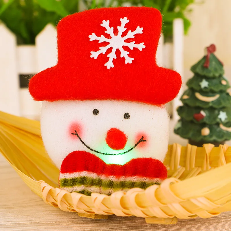 De noël украшения продукты световой Broches Insignes фестиваль товаров взрослых детей