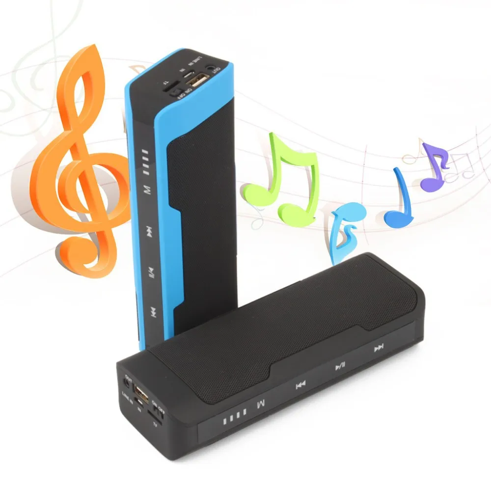 Ssdfly BT J6 Мини Bluetooth стерео портативный динамик звуковая коробка Mp3 сенсорный с fm