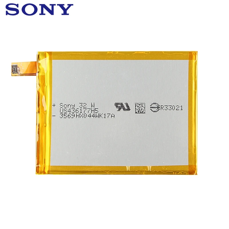 Оригинальная сменная батарея sony LIS1579ERPC для sony Xperia C5 Ultra E5553 Z3+ Z4 аутентичная батарея для телефона 2930 мАч