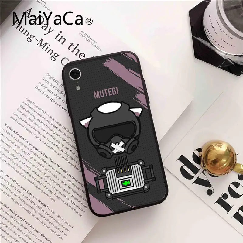 Maiyaca Rainbow Six Siege Coque чехол для телефона iPhone 8 7 6 6S Plus X XS MAX 5 5S SE XR чехол Fundas Capa - Цвет: A11