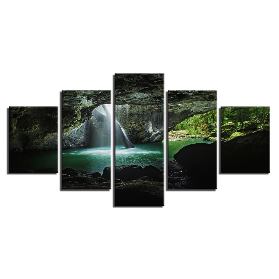 5 шт. модульный настенный постер для декора гостиной | Дом и сад