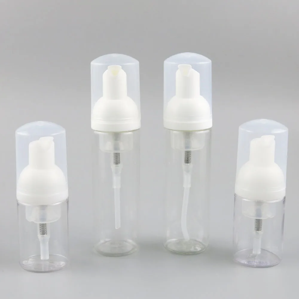 Прозрачная бутылка для лосьона крема ПЭТ 1 унция 2 унции косметический контейнер