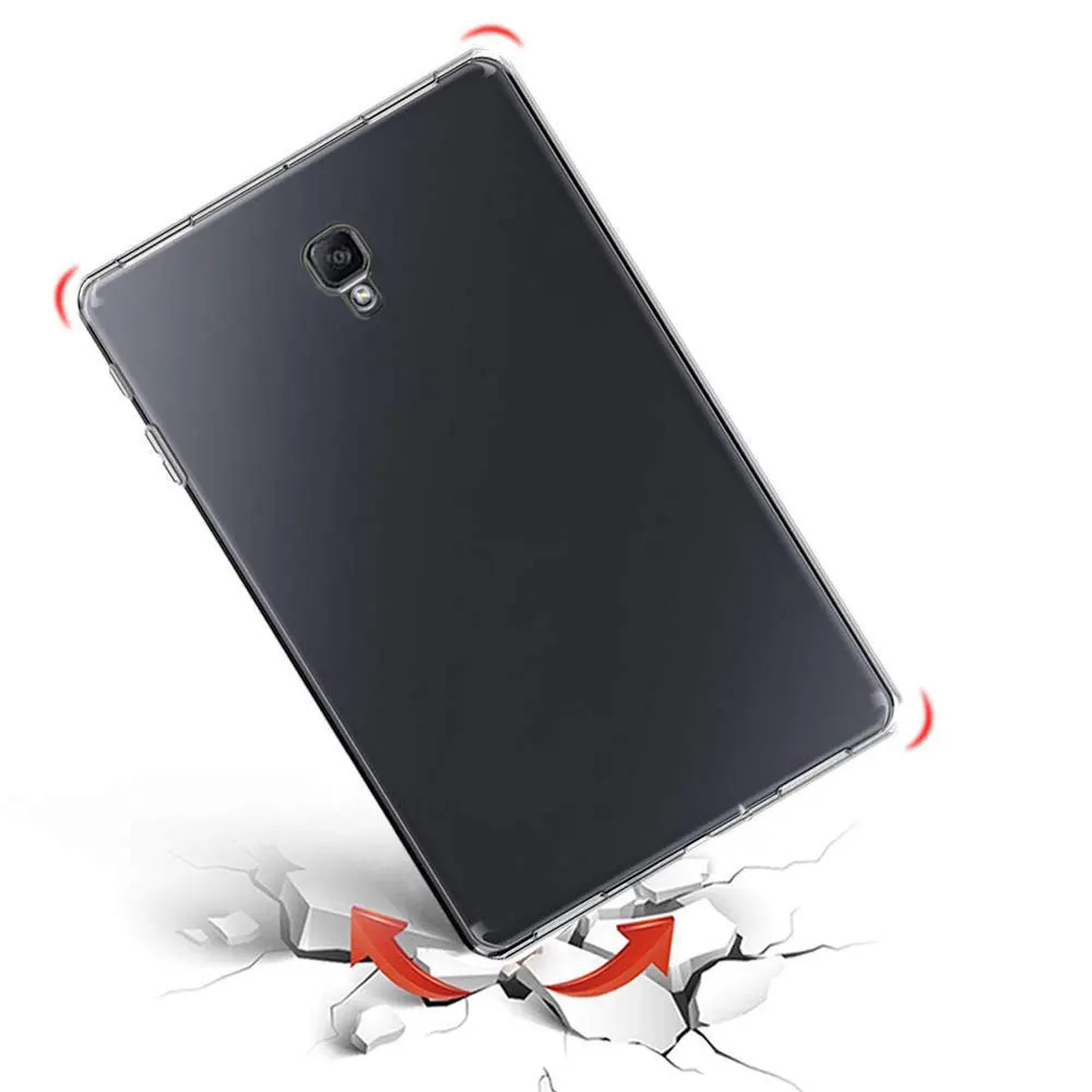 Чехол для Samsung Galaxy Tab A A2 10 5 дюйма 2018 см T590 T595 прозрачный чехол из ТПУ планшета