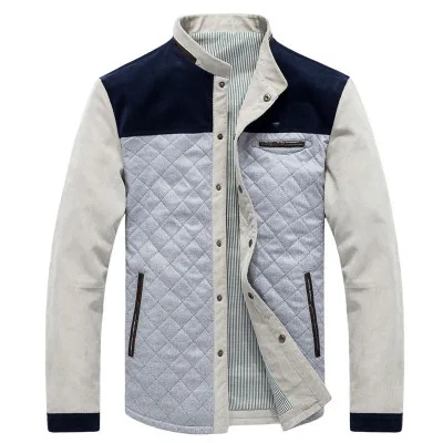 dark blu Light grey MIACAWOR, оригинальная куртка для мужчин, осенняя, Jaqueta Masculino, куртка-бомбер, повседневная, Chaqueta Hombre Casaco Masculino, дропшиппинг J100 - Цвет: dark blu Light grey