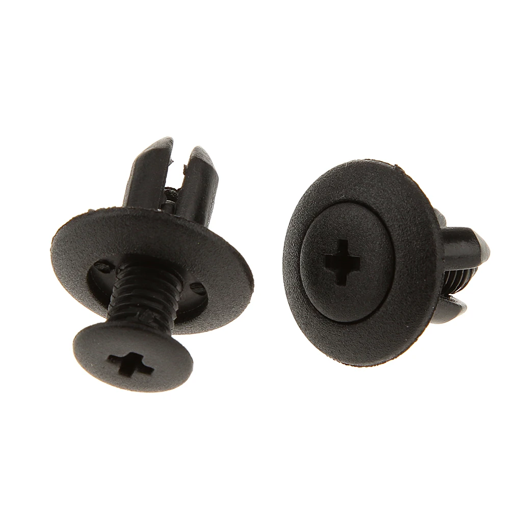 Черные нейлоновые фиксаторы для автомобильных дверей 20 шт. панель отделки Kia Hyundai