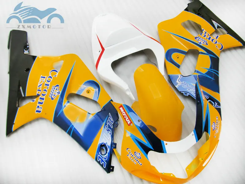 Бесплатный пользовательский комплект обтекателей для SUZUKI 2004 2005 GSXR 600 R750 мотор ABS