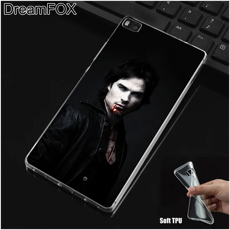 DREAMFOX M304 Дневники вампира Мягкий ТПУ силиконовый чехол для Huawei P8 P9 P10 P20 P30 Lite Pro P Smart
