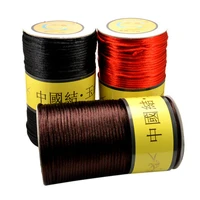 1roll wire 3mm 130 meters long diy the thick red line silk cord chinese knot wire jade line wholesale